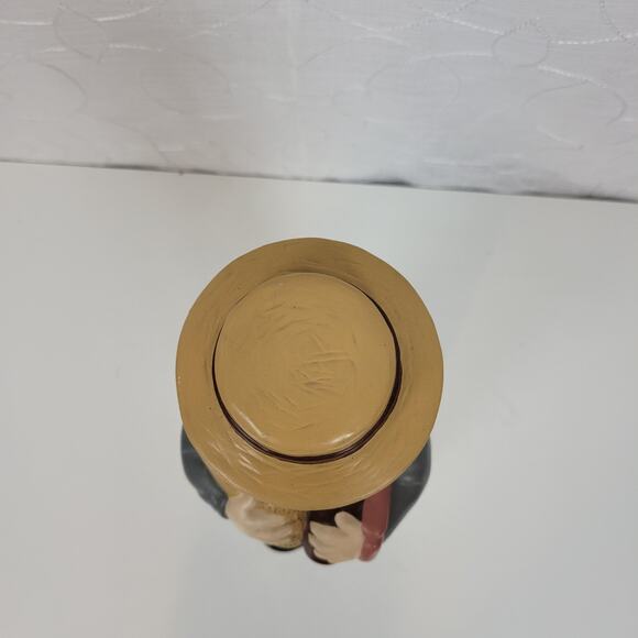 Vintage‎ Hand Painted Alberta's Ceramic Italian Man Wine Liquor Decanter 12" - Picture 12 of 15